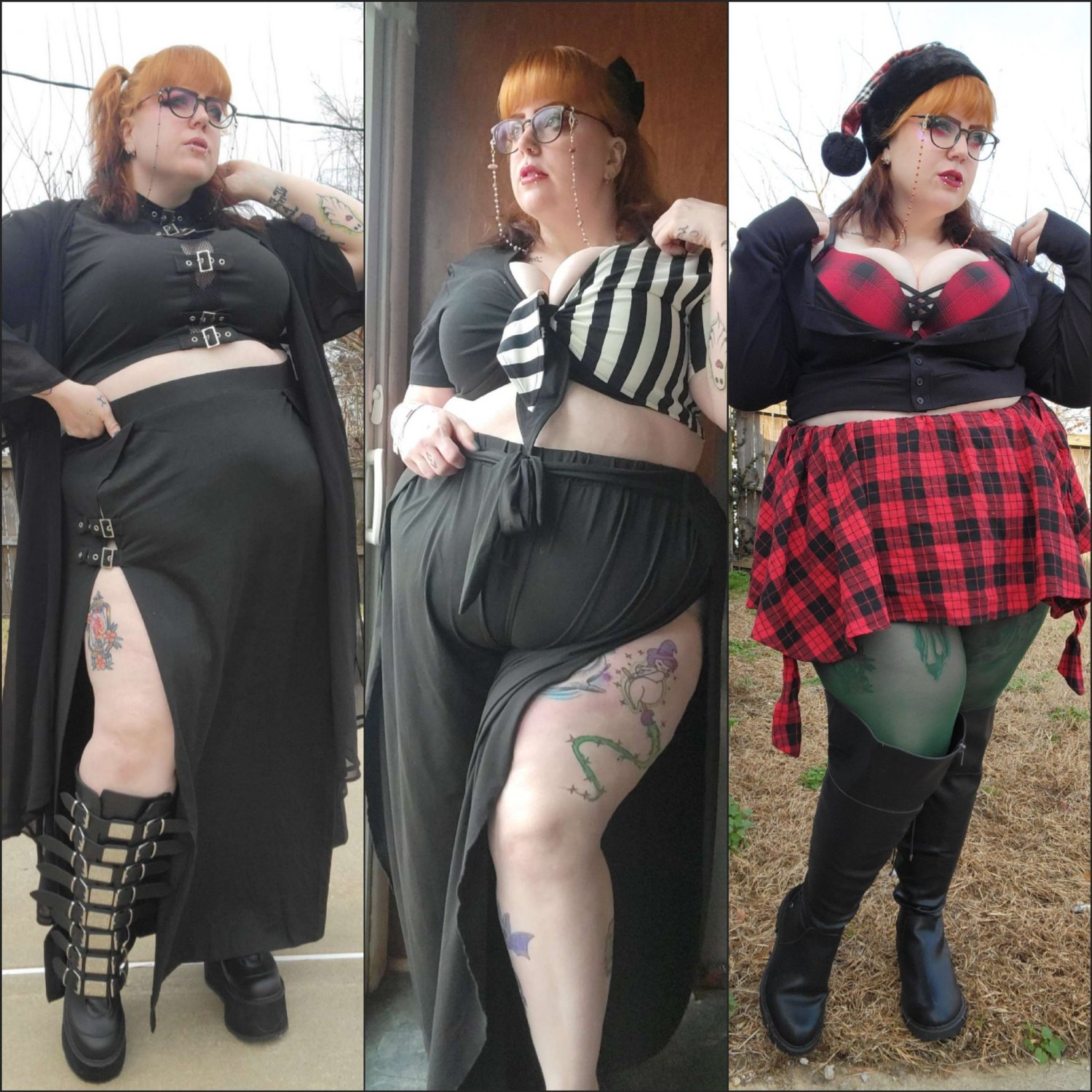 Sexy Nerdy Tattooed BBW #f3ghPL2A